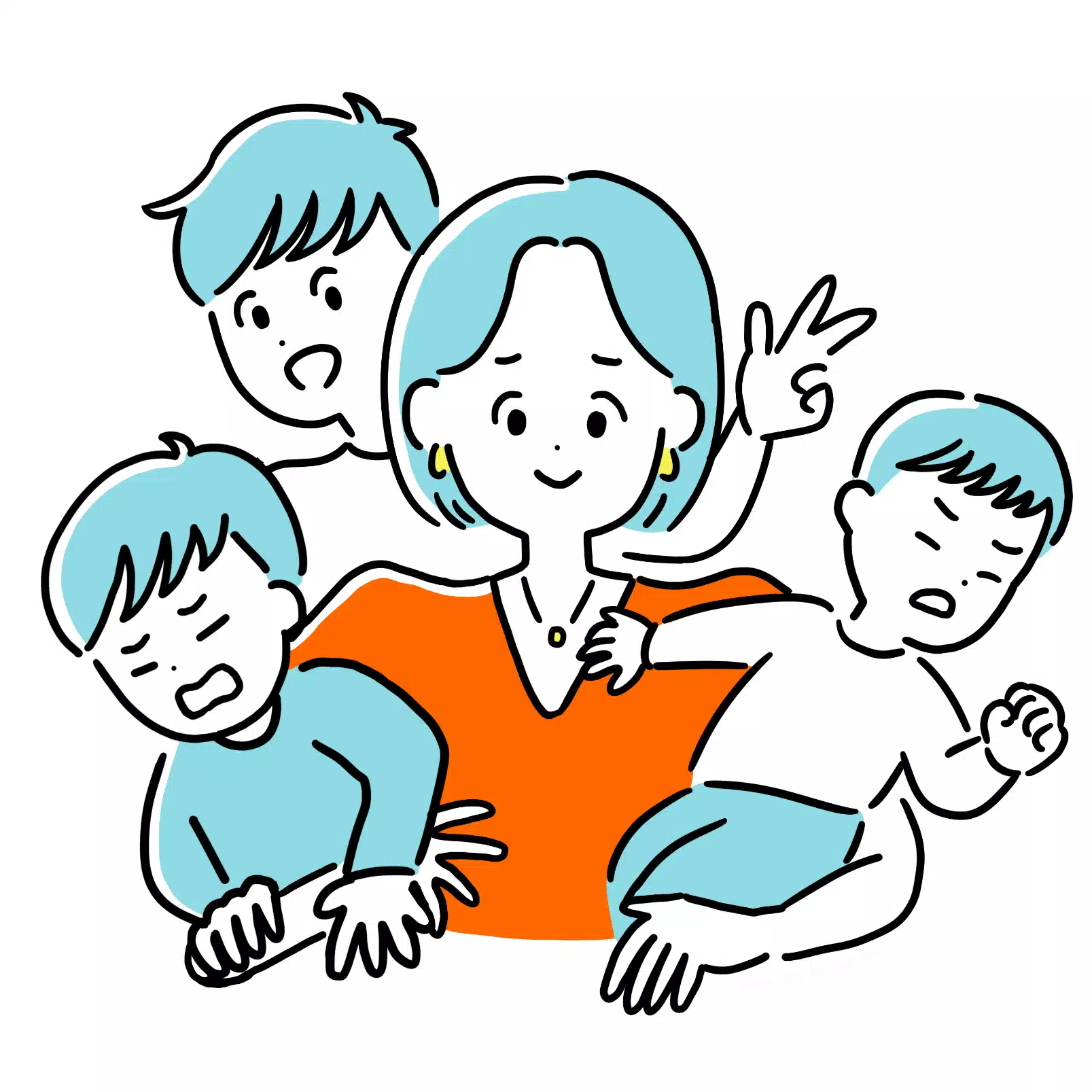 はなママ｜6y4y3y｜3兄弟母