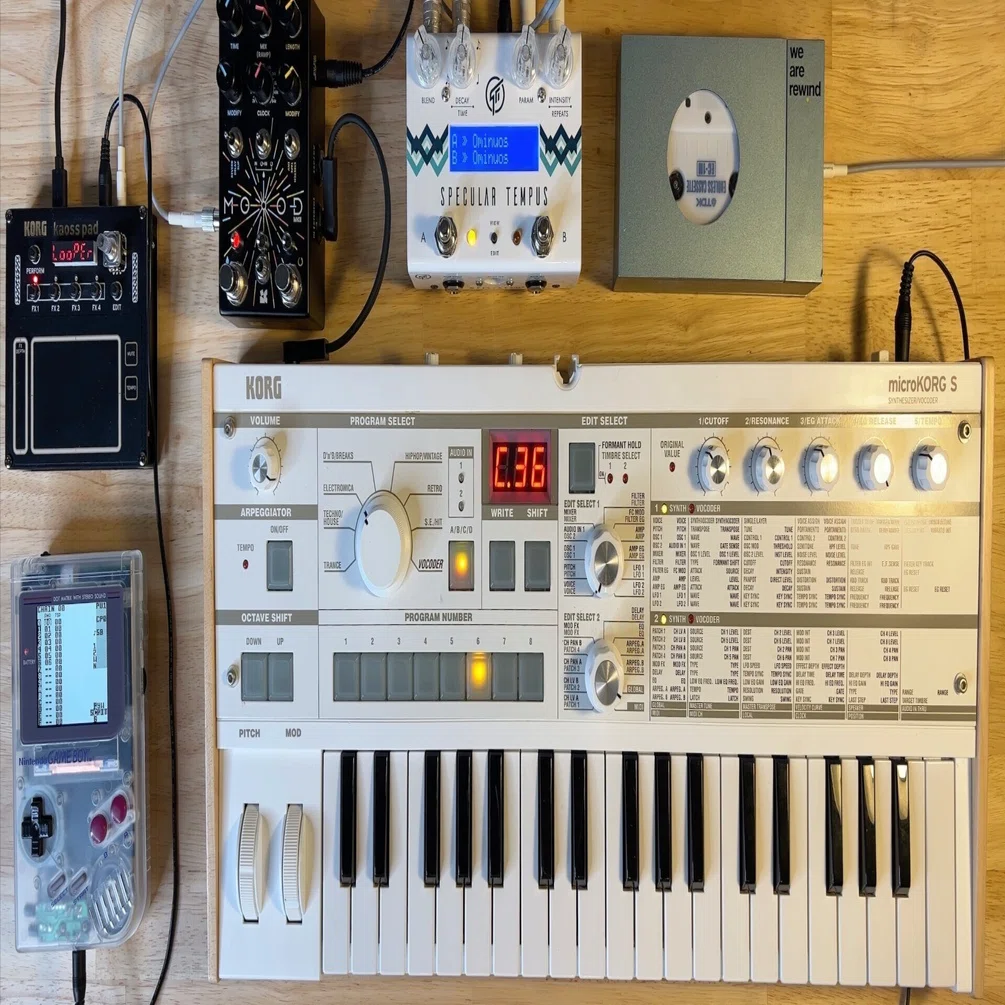 ゲームボーイとカセットテープでアンビエントな曲を作る｜atnr