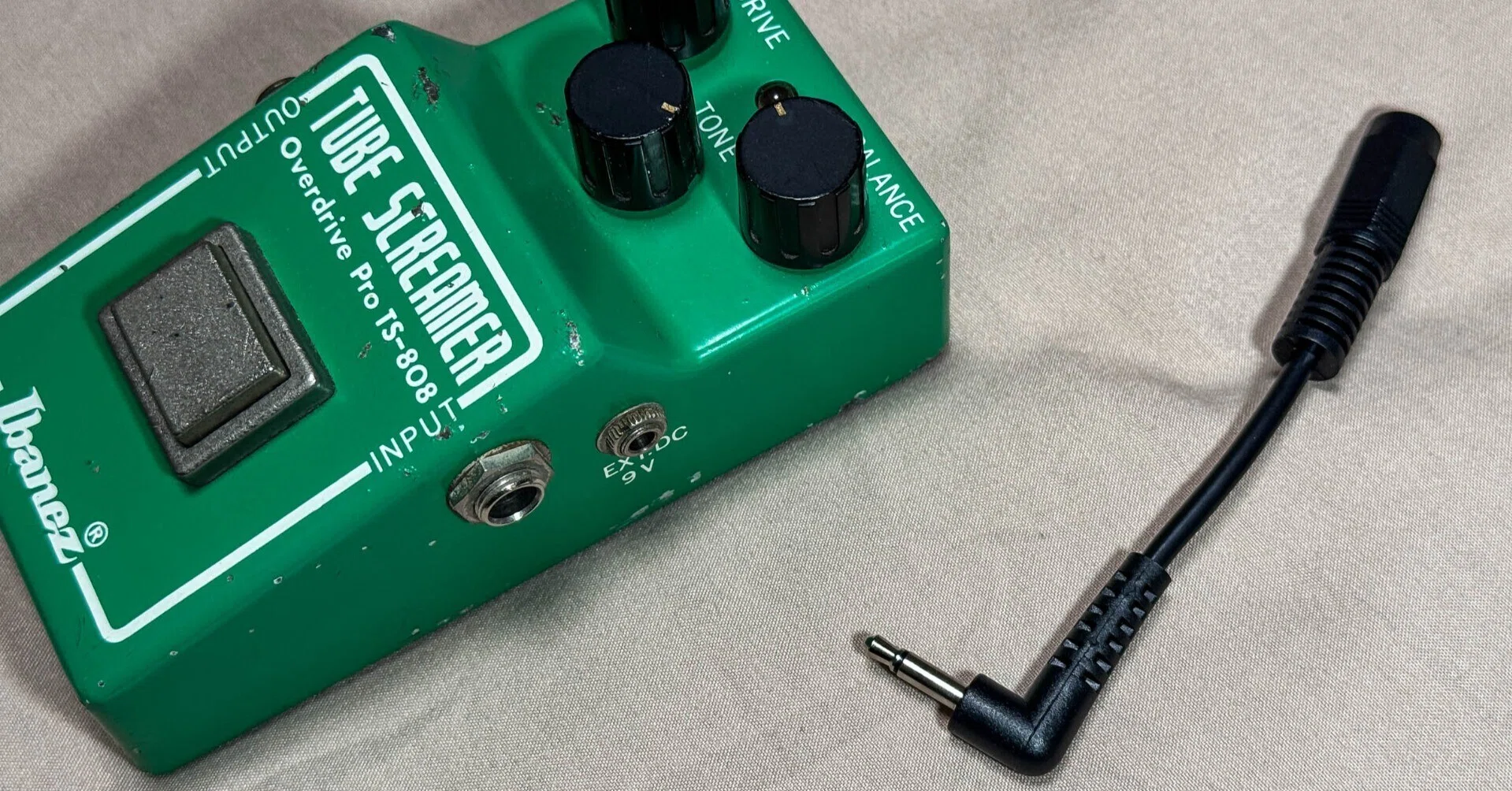 レビュー】TS808の変換コネクターはこれだ！VISUAL SOUND TRUETONE