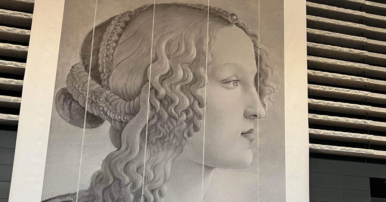 SIMONETTI（シモネッチ）、波、希少な額装用大判画集画 美人で有名なシモネッタ・ヴェスプッチさんの絵（ボッティチェリ作