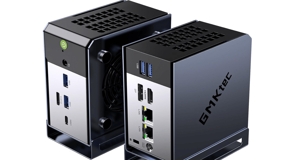 【新品】GMKtec EVO-X1 64GB/1TB GMKtec EVO-X1 Mini PC AMD AI 9 HX 370 Win11 Pro LPDDR5X 32