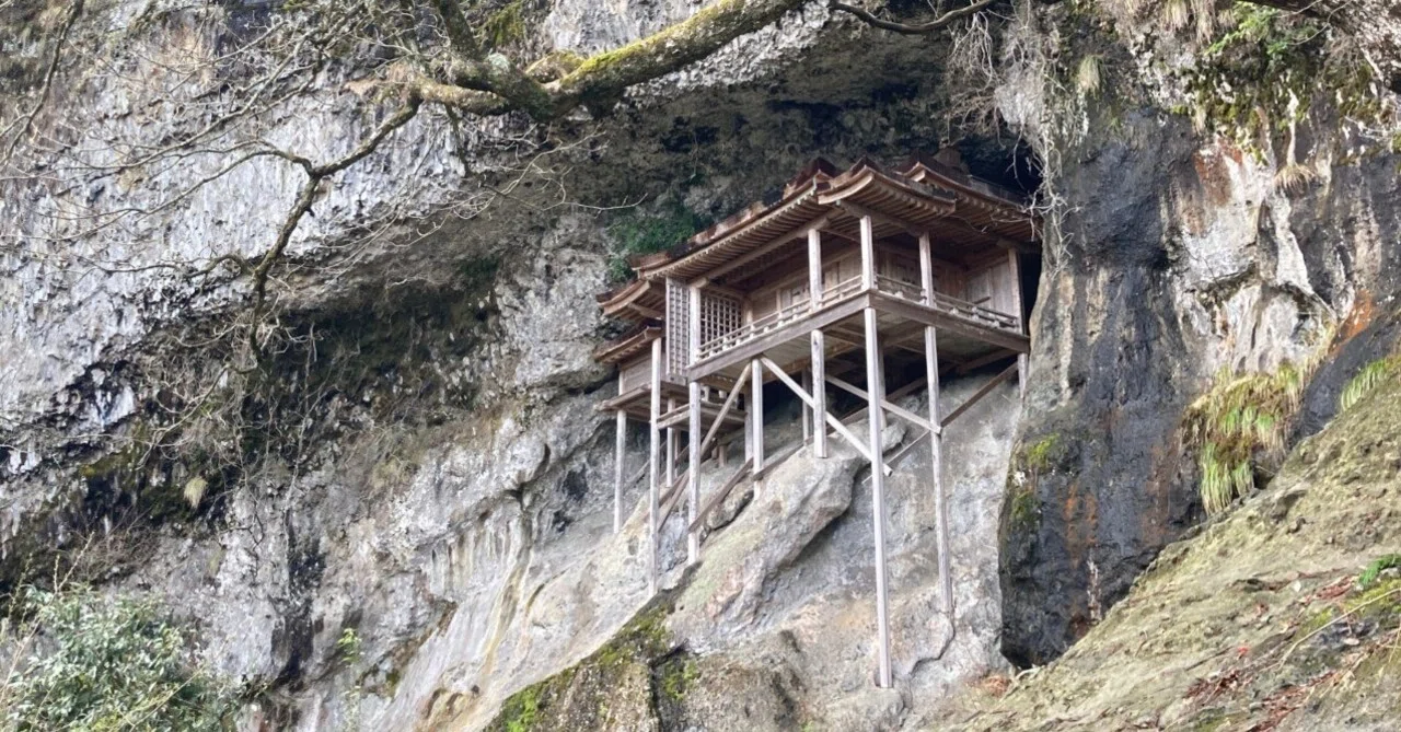 長谷川富三郎 無弟 国宝 三徳山投入堂 鳥取県 板画 希少 【公式通販】