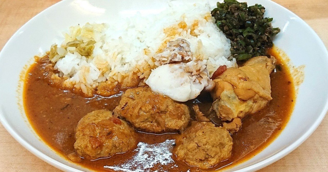 ハードだけど実は繊細！？センスが光るパンチが効いたカレーを食べた
