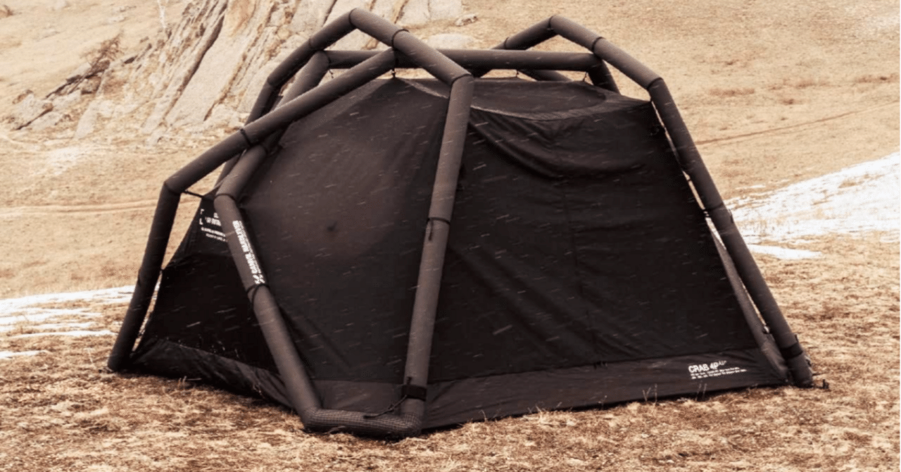 テントバカの新作テント情報(ケムビル カニ4p)｜尾上祐一郎(テントバカ)