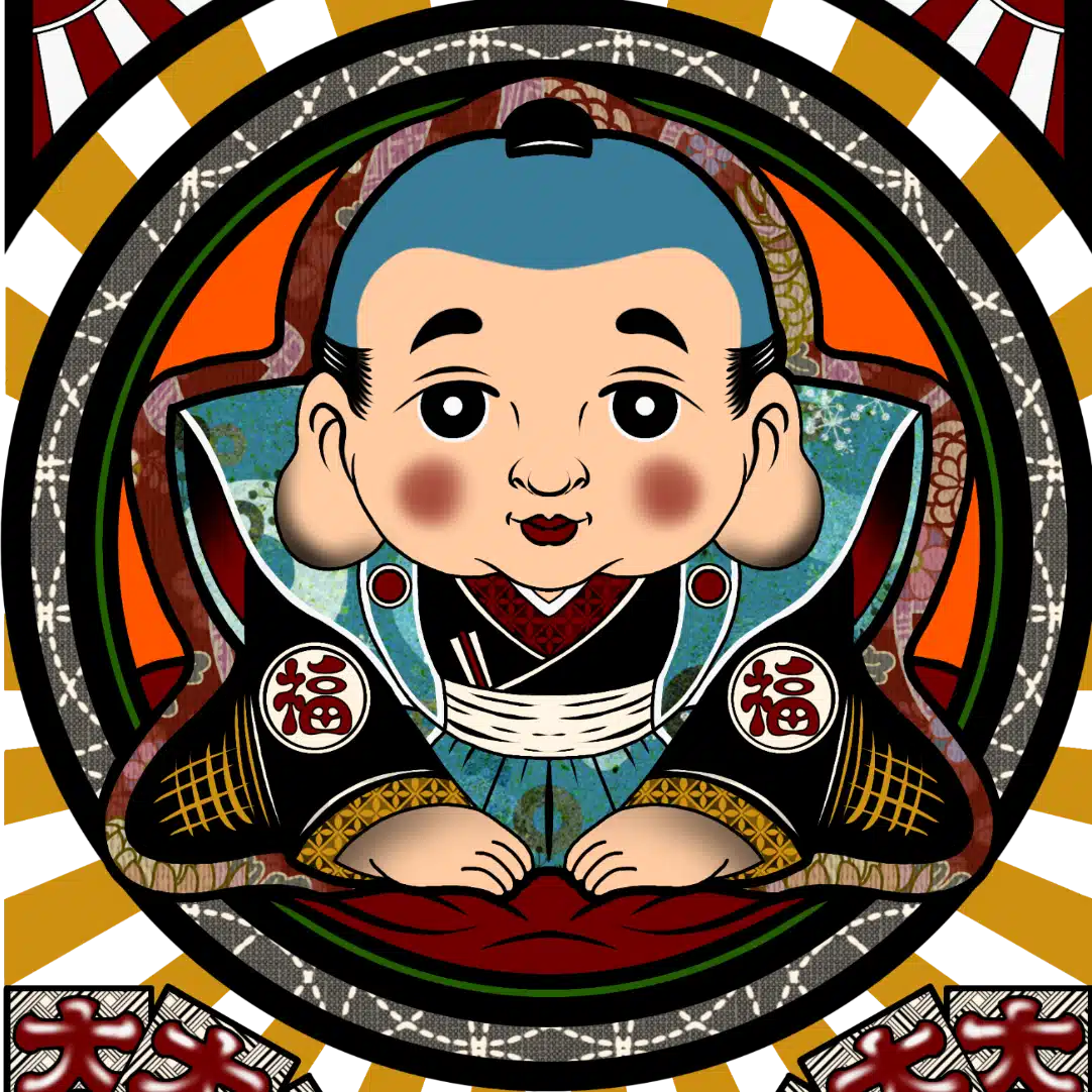 白虎の福招きアート｜魔除けと繁栄の守り神｜尾九(ビキュウ)