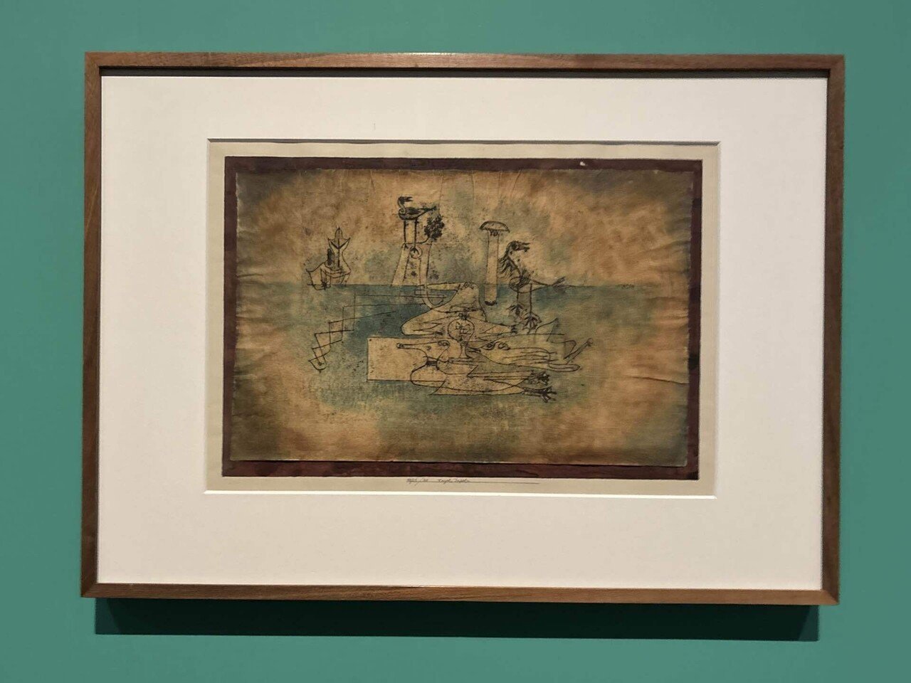 パウル・クレー、【閏日の静物】、希少な額装用画集より、状態良好 パウル・クレー、【魚をめぐって】、希少な額装用画集より、状態