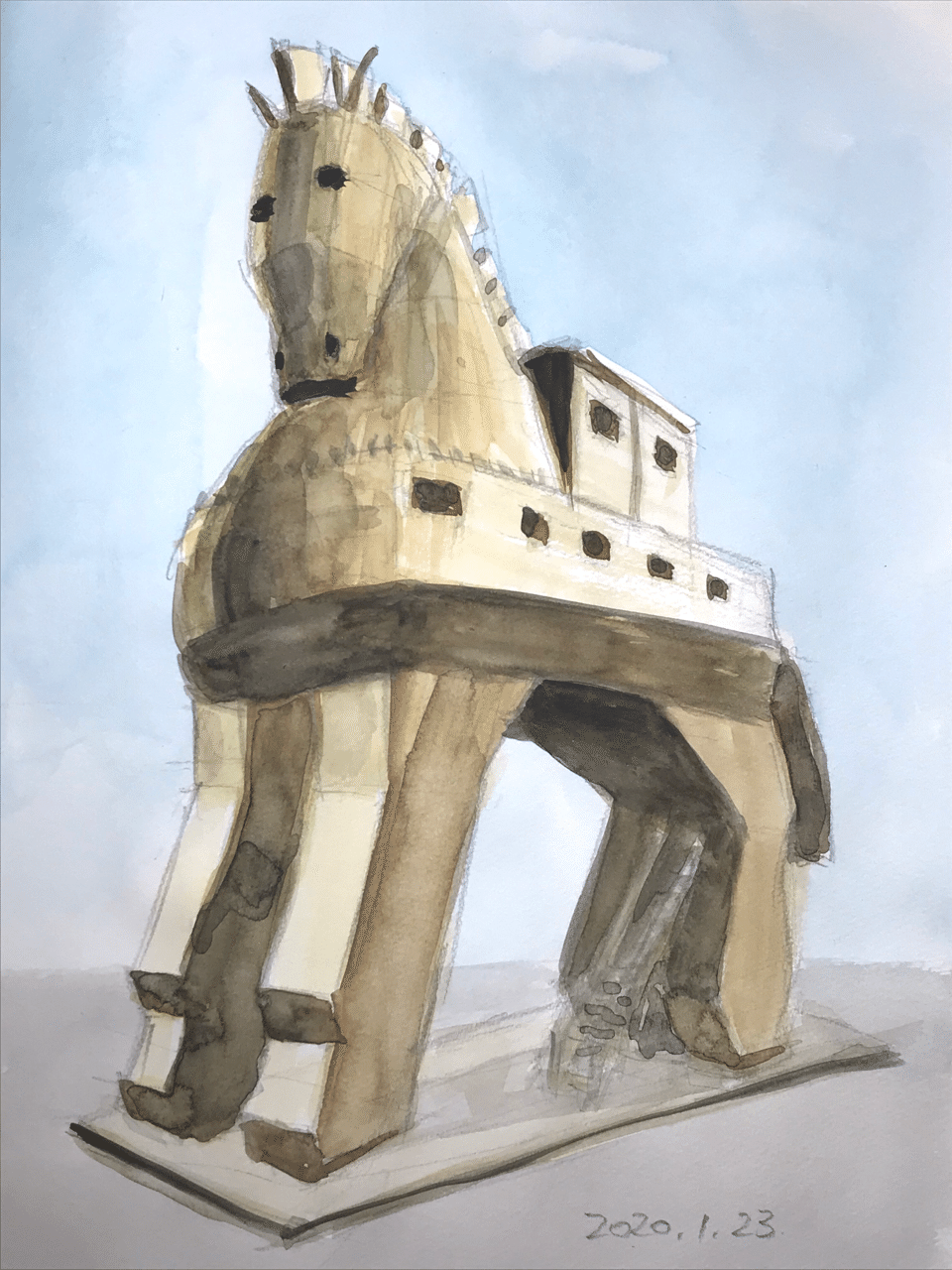 01 23 トロイの木馬 Niijima Note