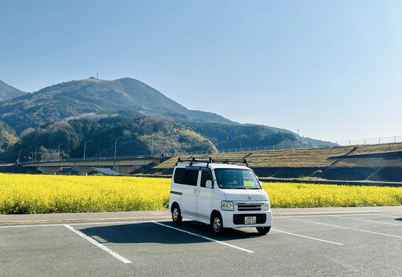 バモスにて使用 最終回】バモスとさいごの旅③桜とか菜の花とか出会いとか別れとか