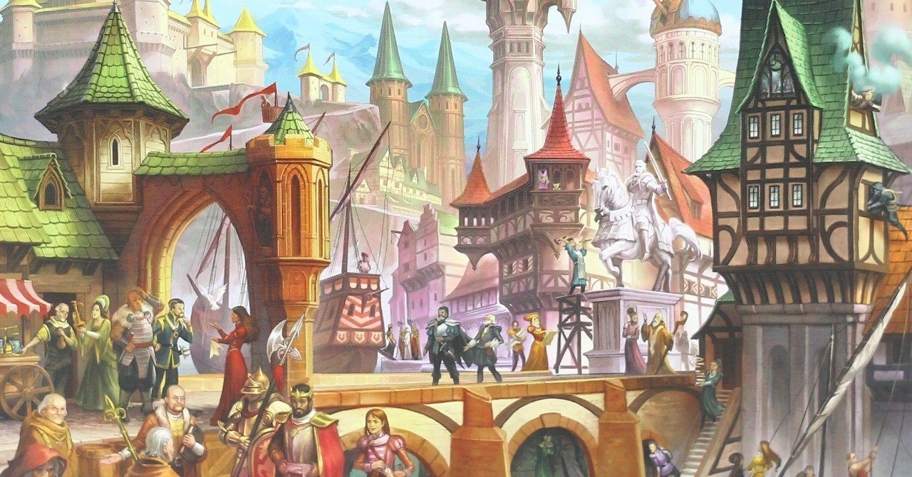 あやつり人形 新版 キャラクター能力 Citadels Boardwalk Note
