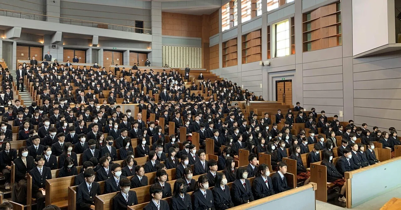 【中学校・高等学校】2025年度🏫始業式🏫｜【公式】東奥義塾中学校・高等学校