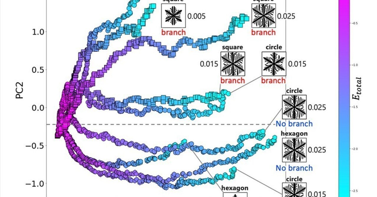 論文】薄膜生成時の枝分かれ現象を、トポロジー・物理・AIの融合で解明