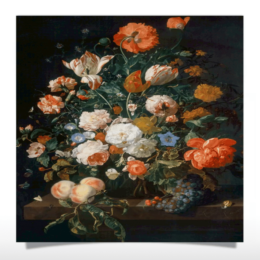 青い花瓶の花束」｜りりまる