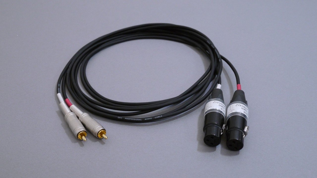 オリジナルのパッドケーブルを特注で作ってもらいました バランス アンバランス変換 db減衰 Ryo Kimura Note オリジナルのパッドケーブルを特注で作ってもらいました バランス アンバランス変換 db減衰 Ryo Kimura Note