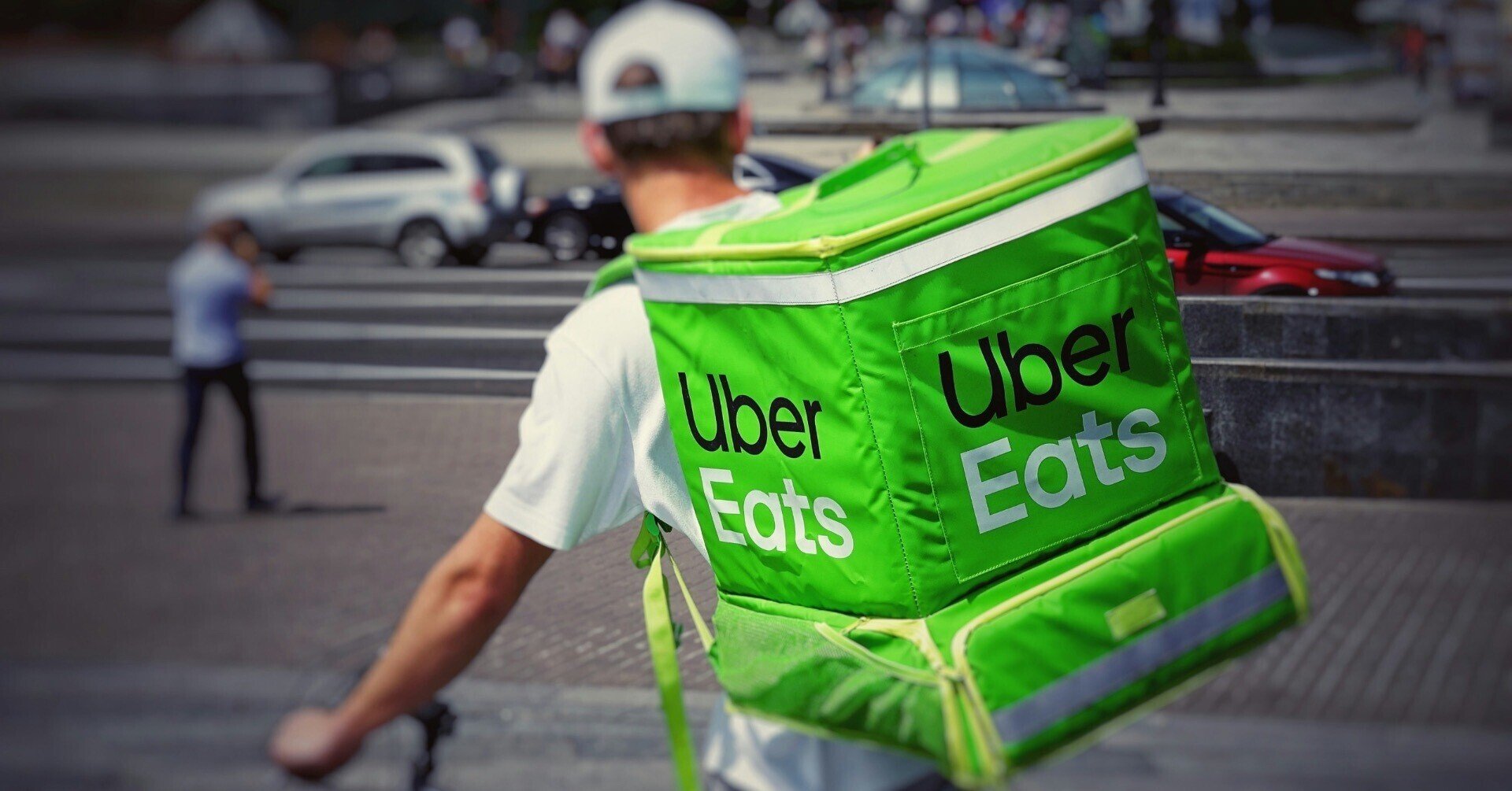 Uber Eats オーストラリア限定 スターターキット　蛍光イエロー Uber Eats オーストラリア限定 スターターキット 蛍光イエロー