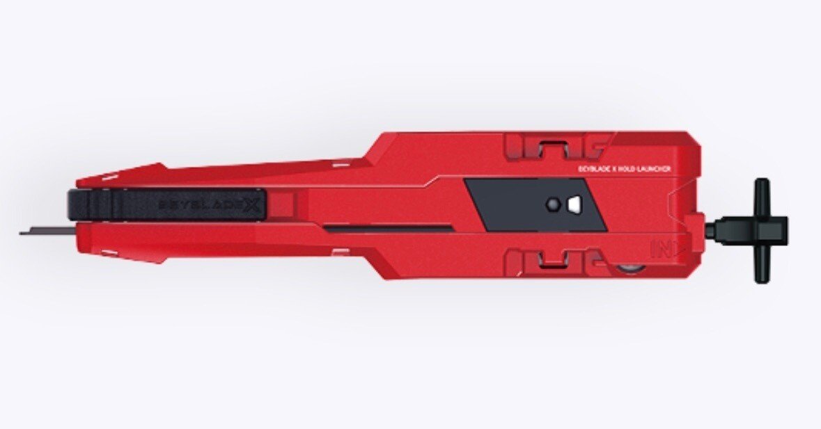 BEYBLADEX ベイブレードX : ホールドランチャー レッドver.｜ベイブレ雑記