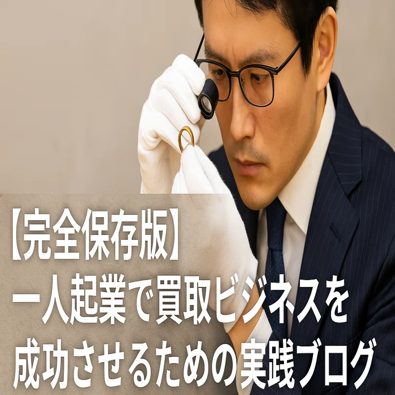 完全保存版】一人起業で買取ビジネスを成功させるための実践ブログ 