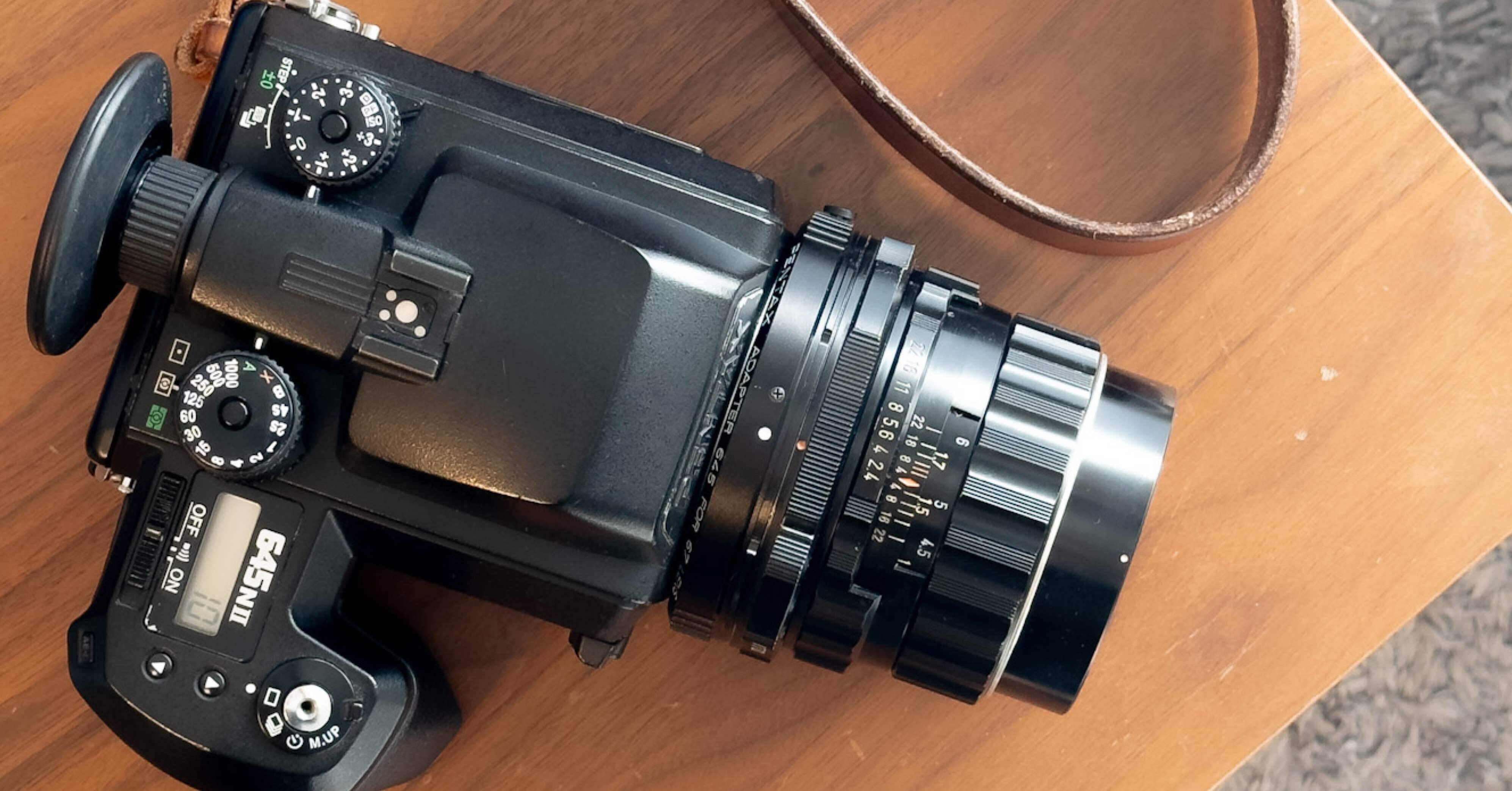 お値引き☆PENTAX 645N 一眼レフカメラ 120フィルム 114d4857e5d42a93a4f90c92c59263