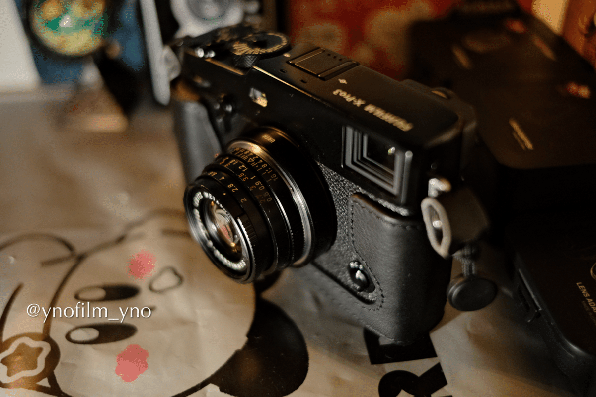68 📷 FUJIFILMのカメラでオールドレンズを使う時に知っておくと良い事