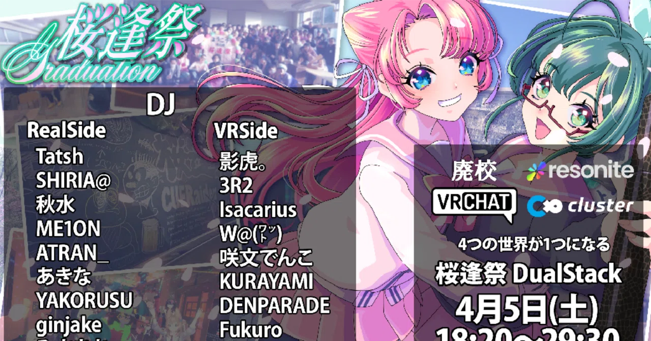 桜逢祭3年目 爆踊りしてくれたみんなに感謝を。｜ginjake