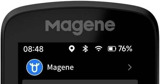 【未使用】Magene C606スマートGPSサイコン マージーン マージーン C606スマートGPSバイクコンピューター <即