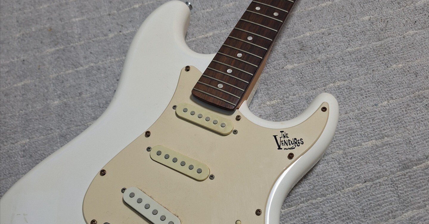 ジャンクログ Fender stratocaster(？)｜ひっP
