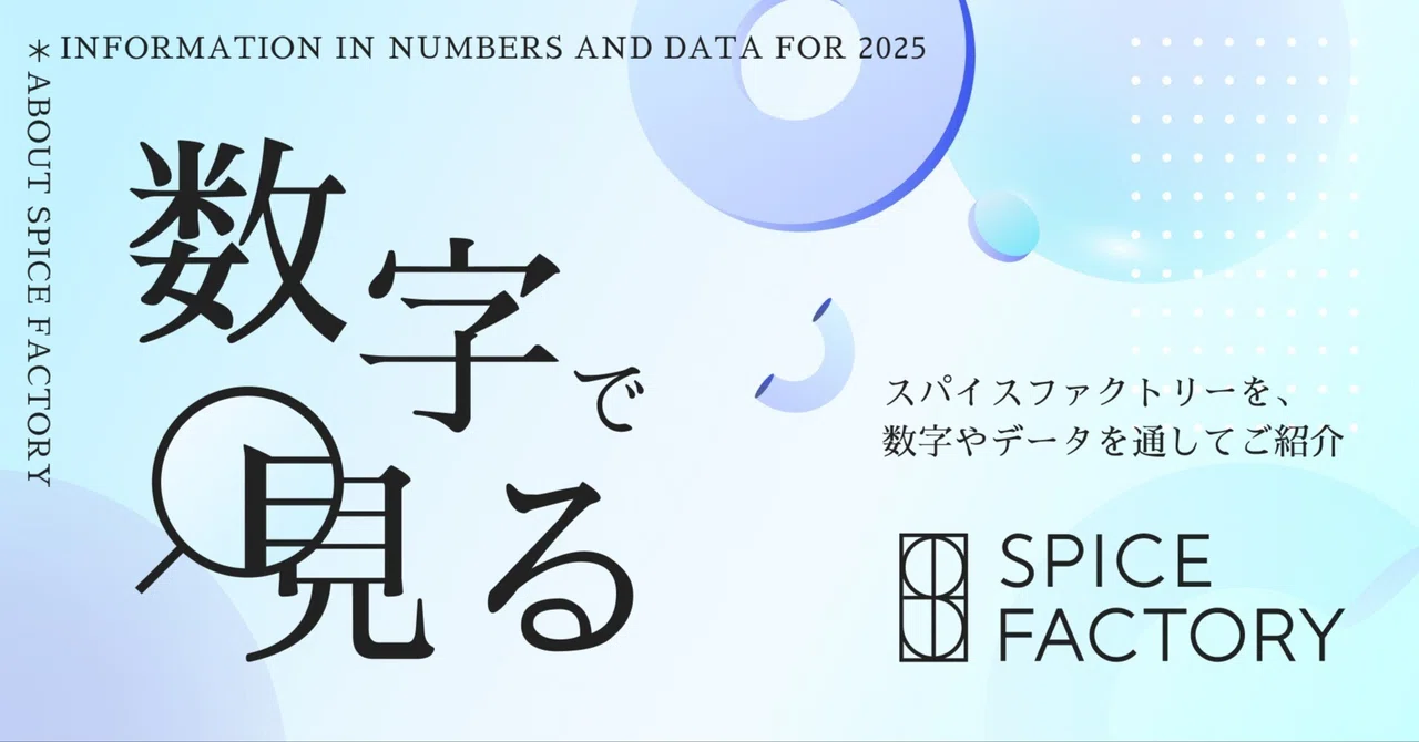 数字で見るスパイスファクトリー2025〜データでわかる働き方とカルチャー〜｜スパイスファクトリー株式会社