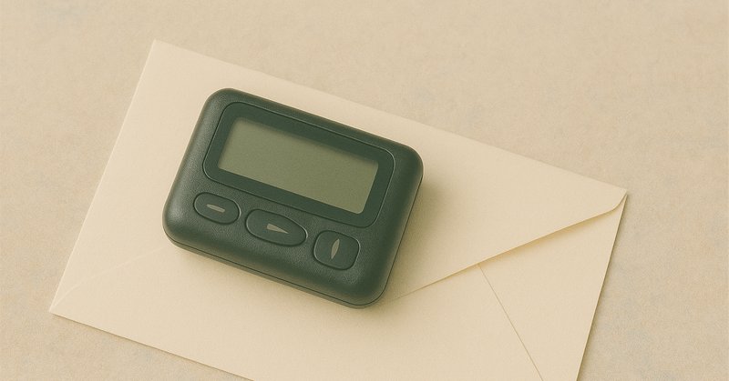 半額sale - タイムセールをお見逃しなく 25年ぐらい前のポケットベルを起動してみた【平成レトロ その他