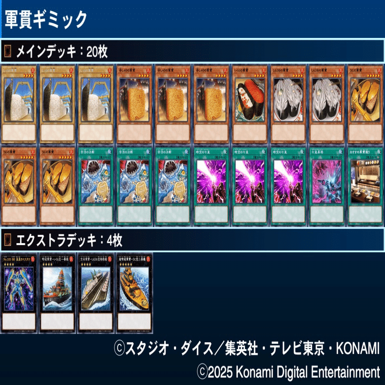 遊戯王MD】磨けば光りもの！原石いらずの軍貫デッキ！｜うに