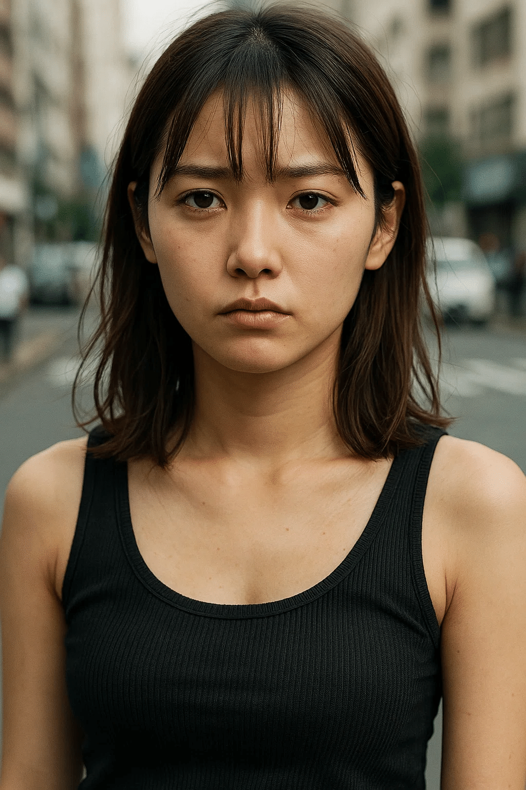 熟妻ミニスカで露出 
