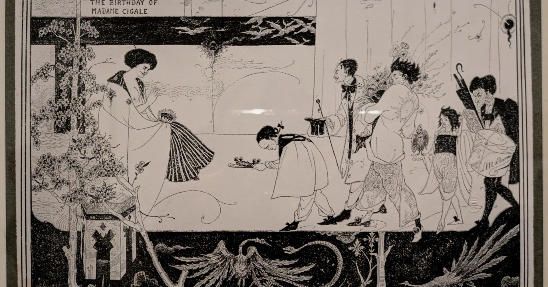 19 ビアズリー展へ｜かすみ