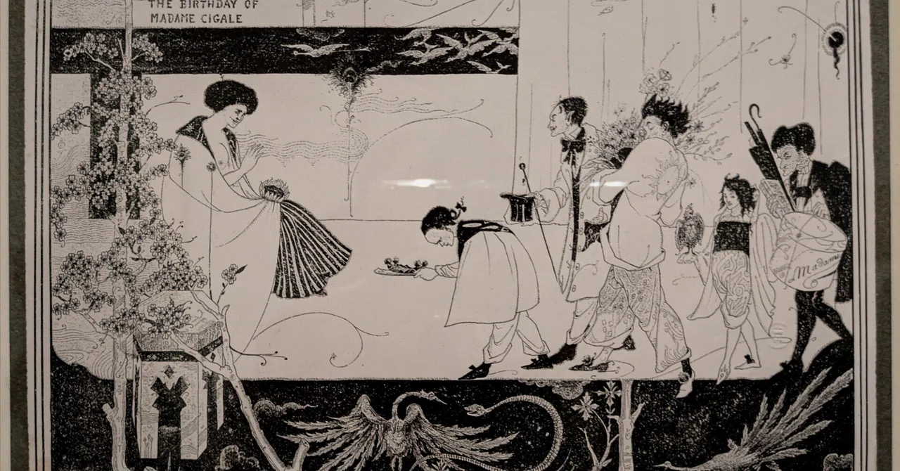 19 ビアズリー展へ｜かすみ