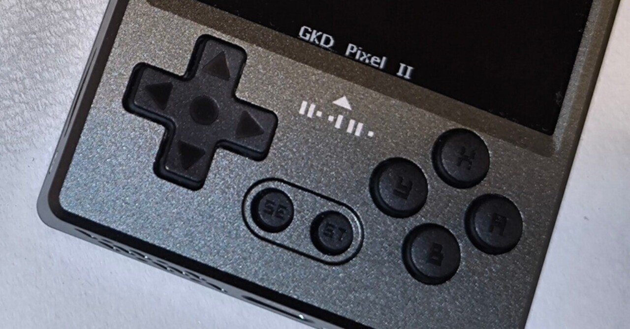 1月末削除！】GKD Pixel II ゲーム機 (動作確認済み