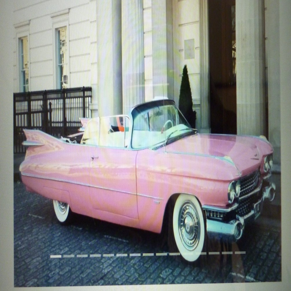 ブリキ　オープンカー　キャデラック　アメリカン　ピンク　インテリア　車 ブリキ オープンカー キャデラック アメリカン ピンク インテリア 車