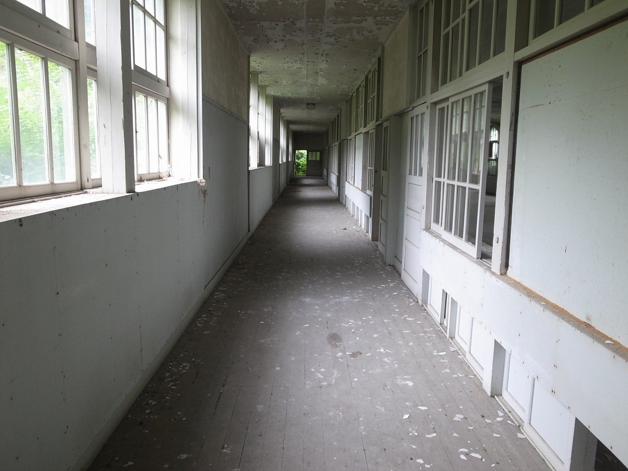 岡山 白い廃校 1407 Yanchi Note