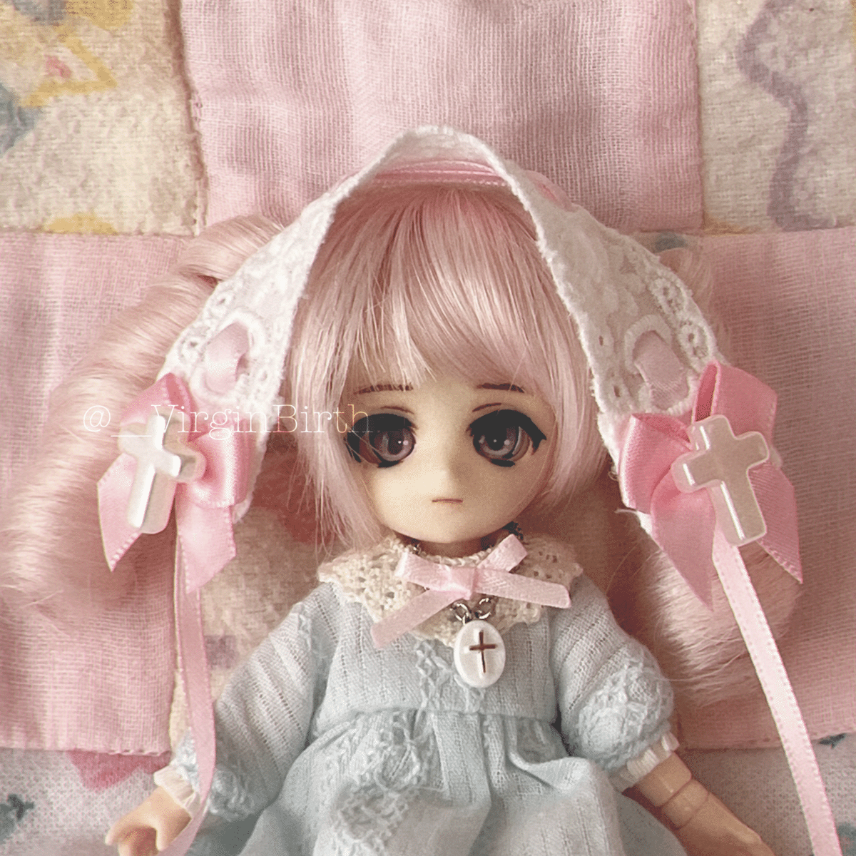 バラ可^ - ^ Baby Three 小可愛 ぬいぐるみ 15センチぐらい 未
