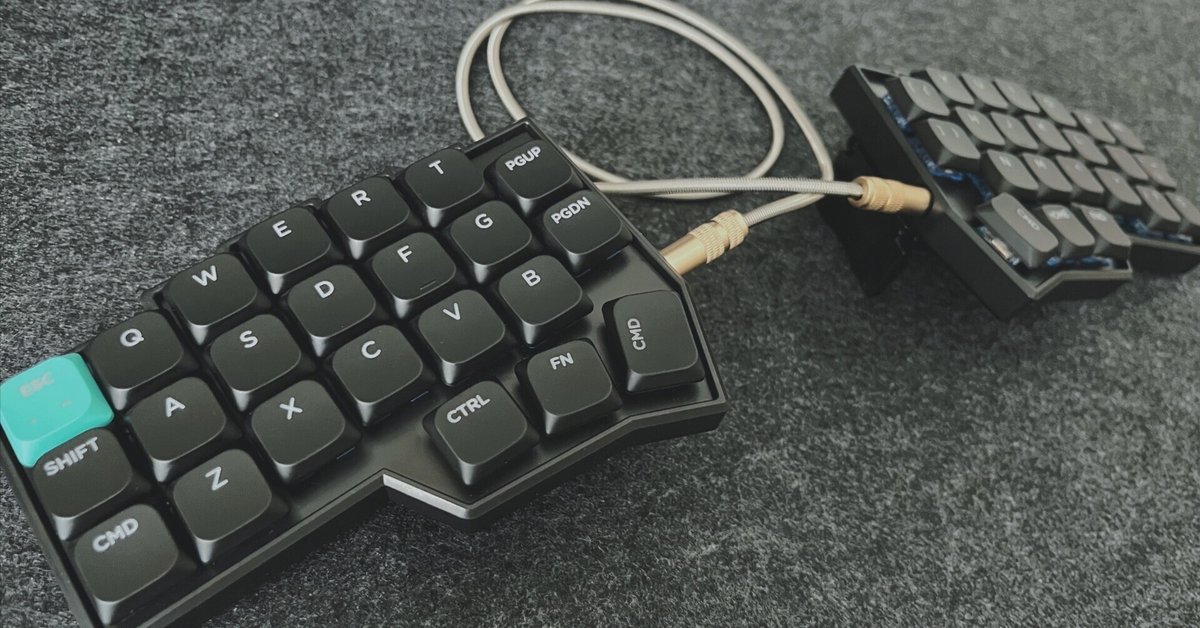 Corne V4で自作キーボードデビューした話(前編)｜えんがわはかれい