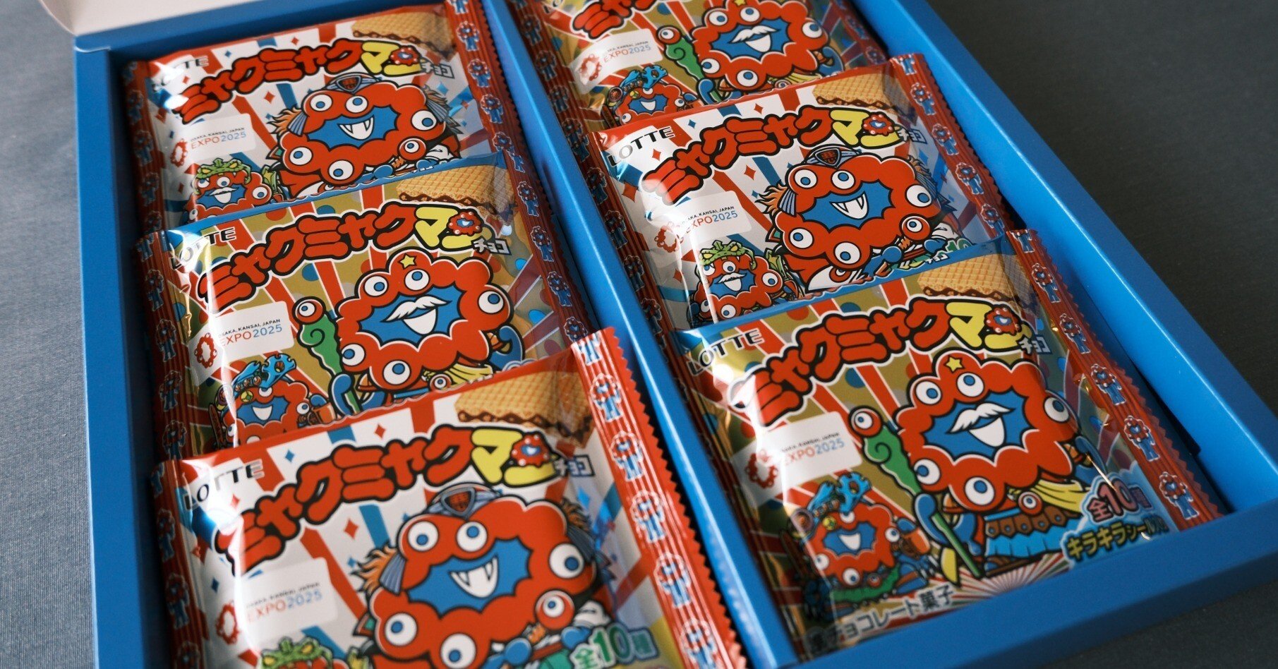 最近買ったもの】ミャクミャクマンチョコ｜Yuka Kanbe