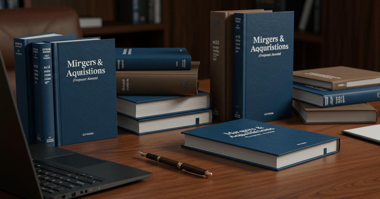 2025年4月】M&A書籍おすすめ8選｜初心者から専門家まで必読の一冊