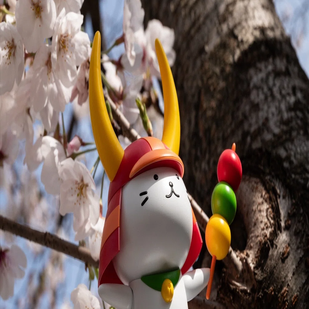 ひこにゃんプラモデル 桜を待っていた｜けえる