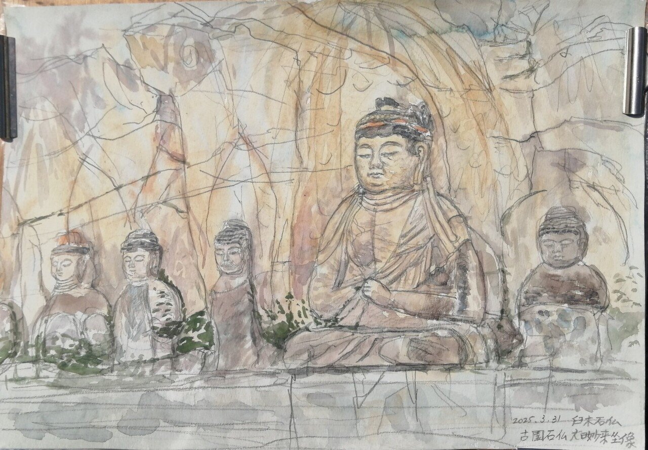 大分県の臼杵石仏を訪ねる旅(その六)｜陽子絵画制作室