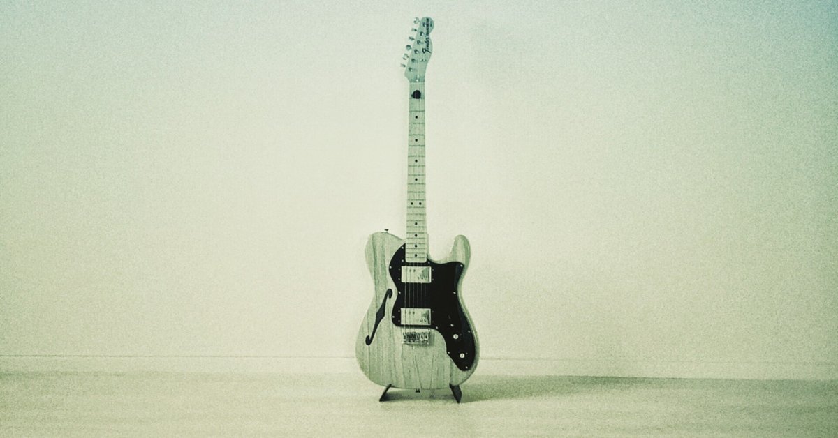 Fender MIJ Telecaster シンライン Fender MIJ Telecaster Thinlineを手放した｜カワマタカズヤ