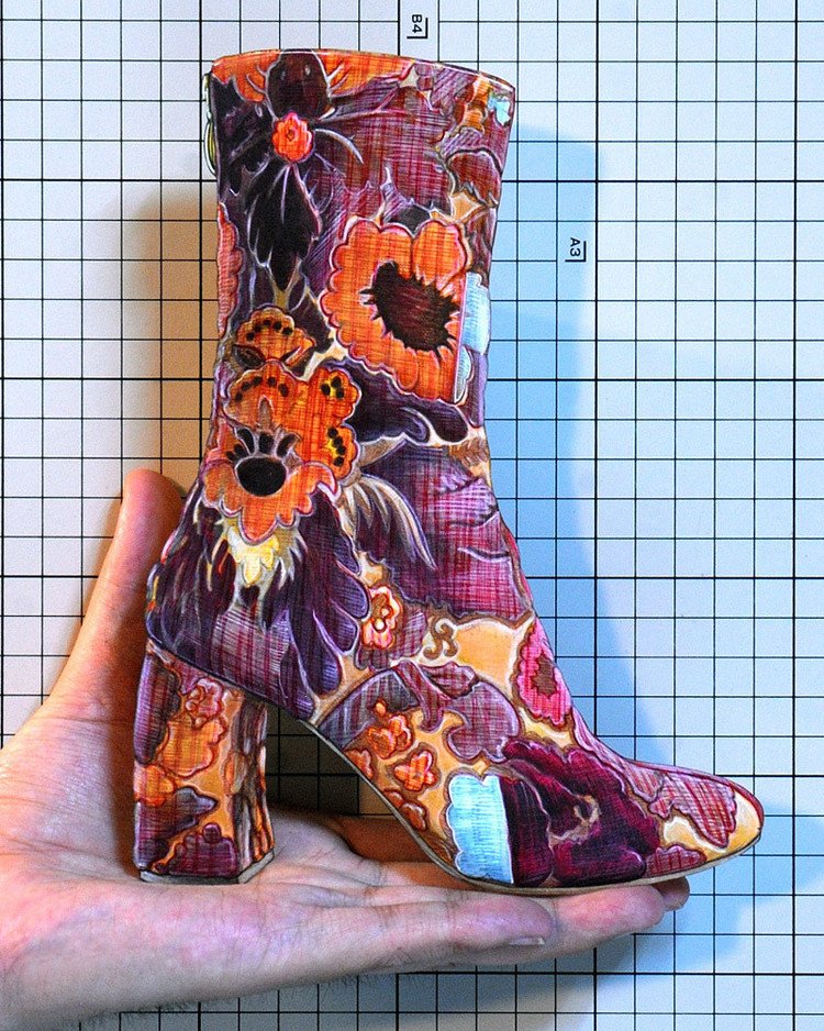 Shoes：00401 “STELLA McCARTNEY” Jacquard Boot（FW2015）