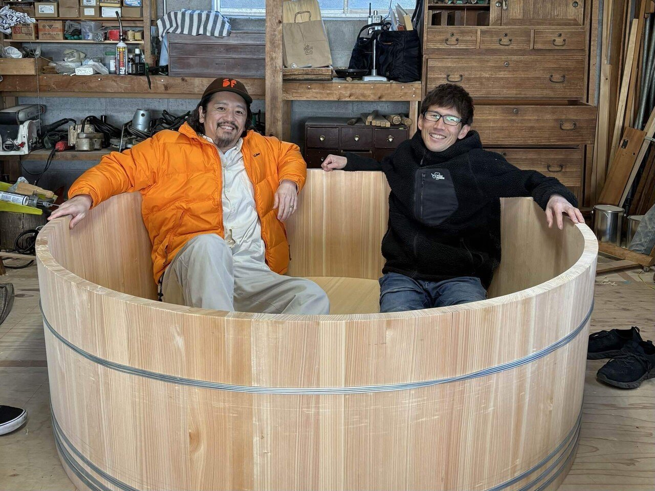 塩谷町産の薪風呂｜WALLOWS sauna&diner