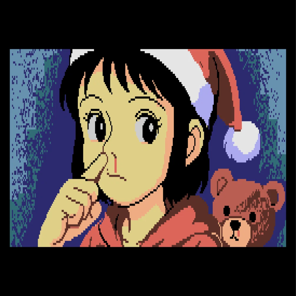 MSX1風の手描きイラストCGは縦解像度半分＋好きな色ベタ塗で始めよう