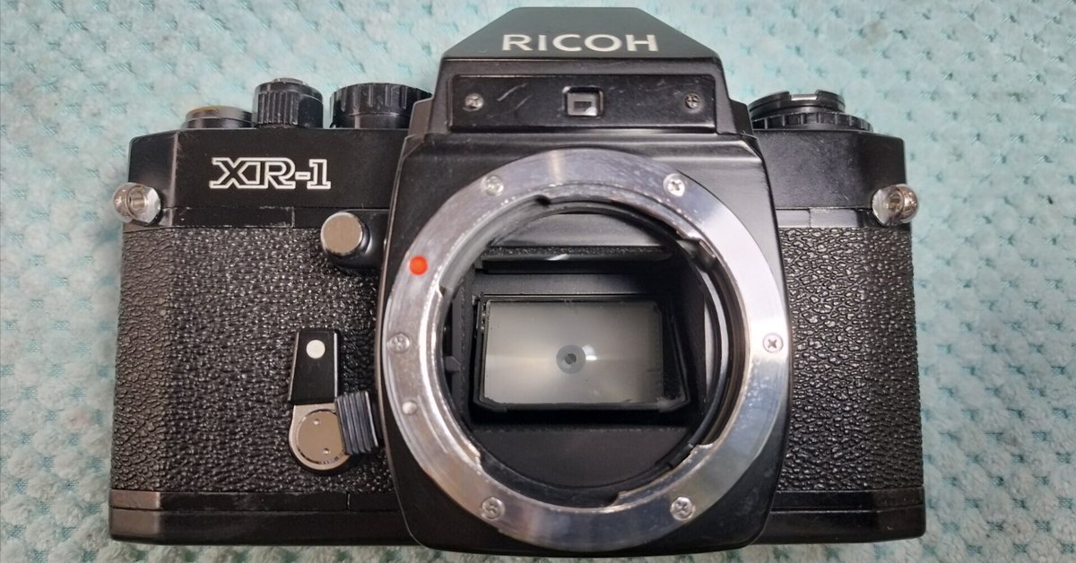 RICOH XR-1の分解｜フィルムカメラ修理のアクアカメラ