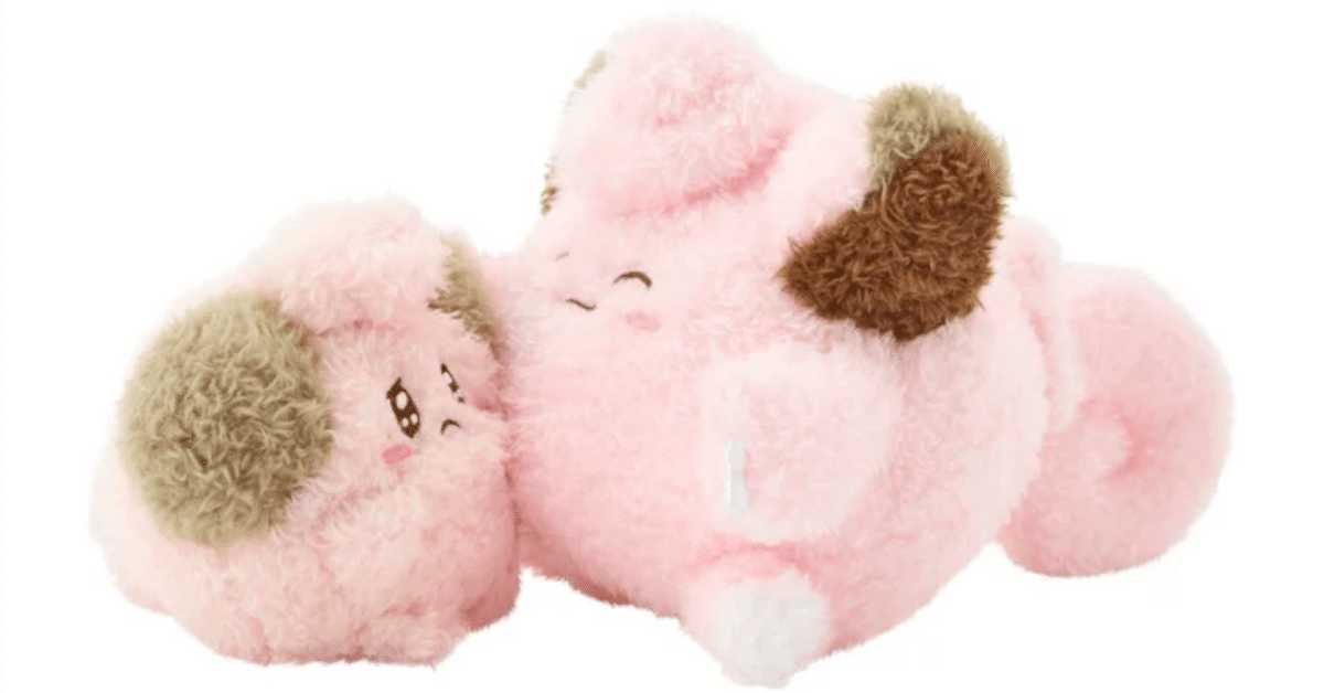 ポケモン】『ぶるぶる…むぎゅ！ぬいぐるみ なきべそピィ&ピッピ