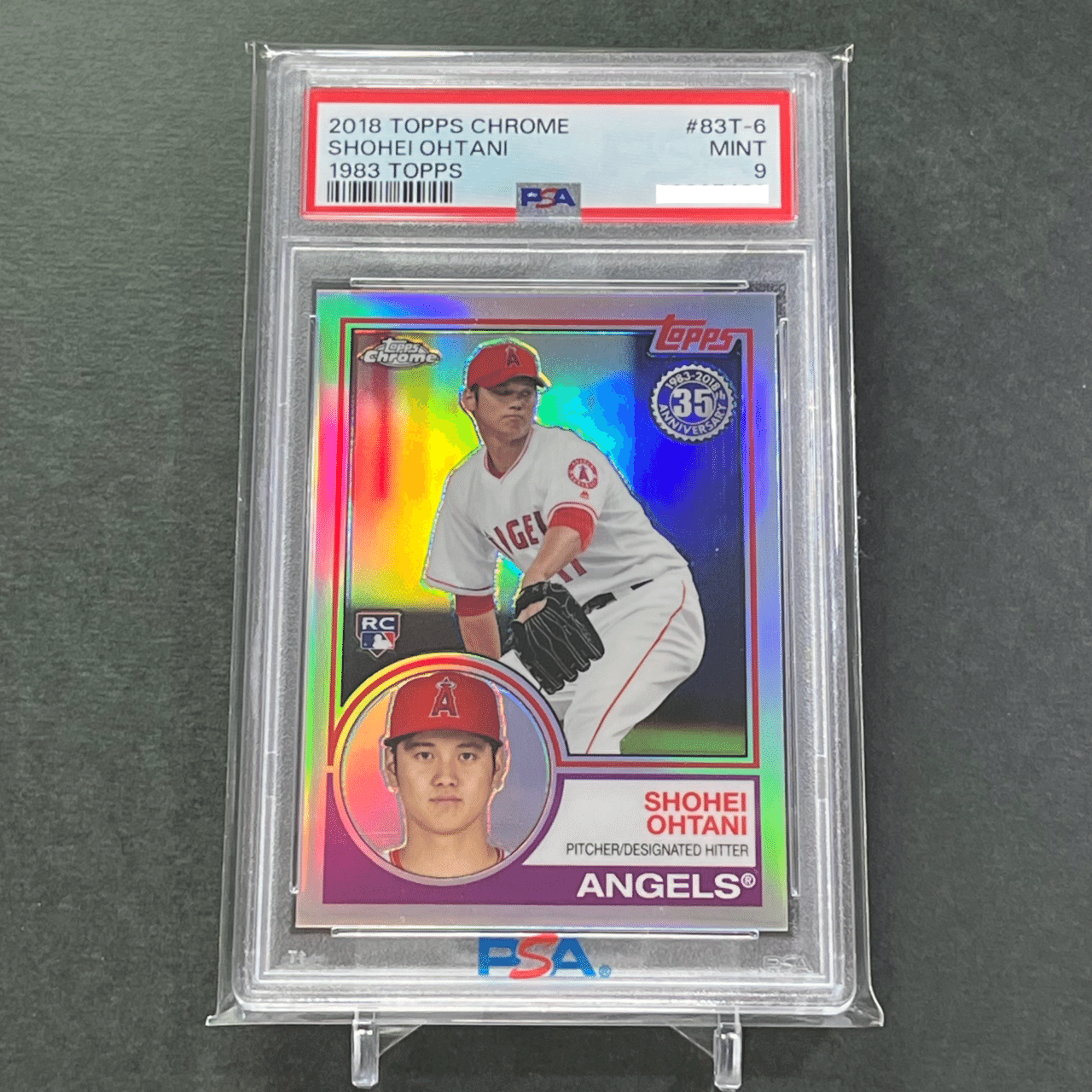 2018 Topps Chrome 1983 Topps Baseball 83T-6 Shohei Ohtani