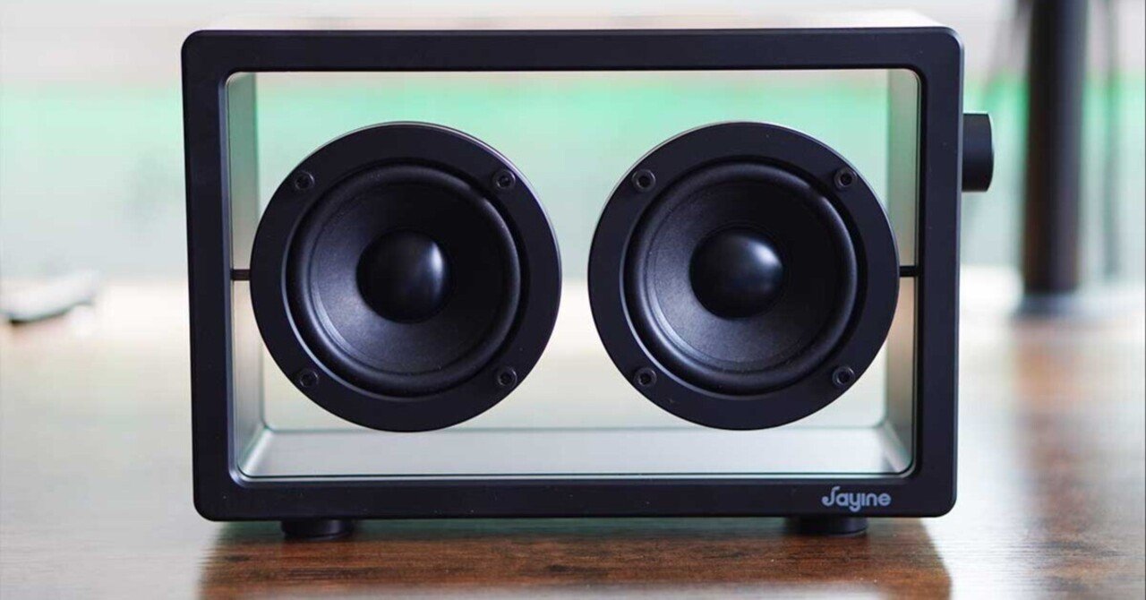 レビュー】JAYINEの透明スピーカーがおしゃれすぎる｜キャンペーン併用
