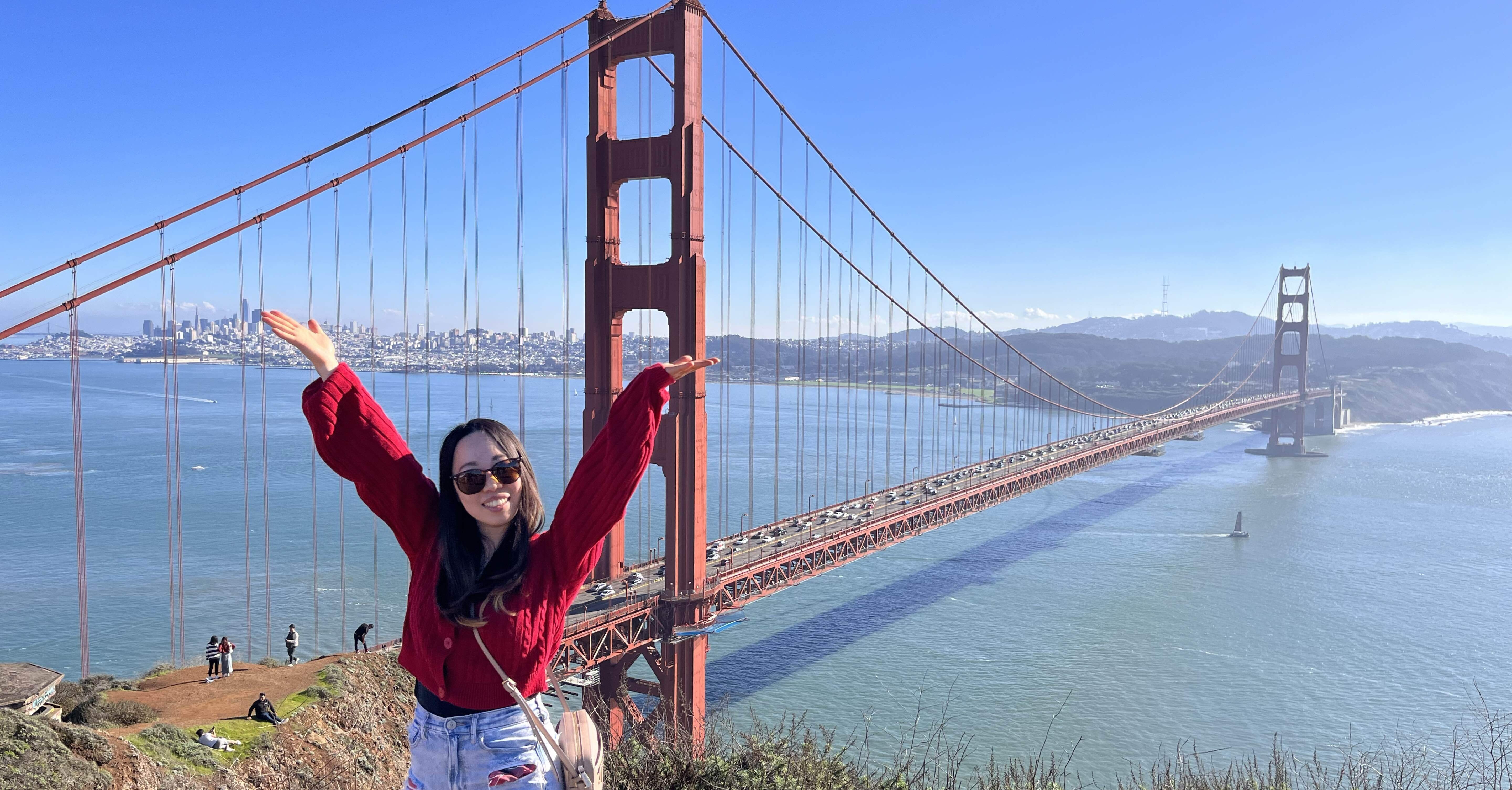 アメリカ旅行記Vol.1 San Francisco/Golden Gate Bridge 🇺🇸】｜穏l