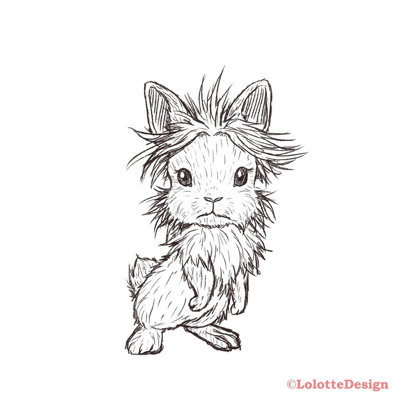 動物研究図鑑 うさぎキャラクターvol 1 Note0037 アニマルイラストレーターryo Note